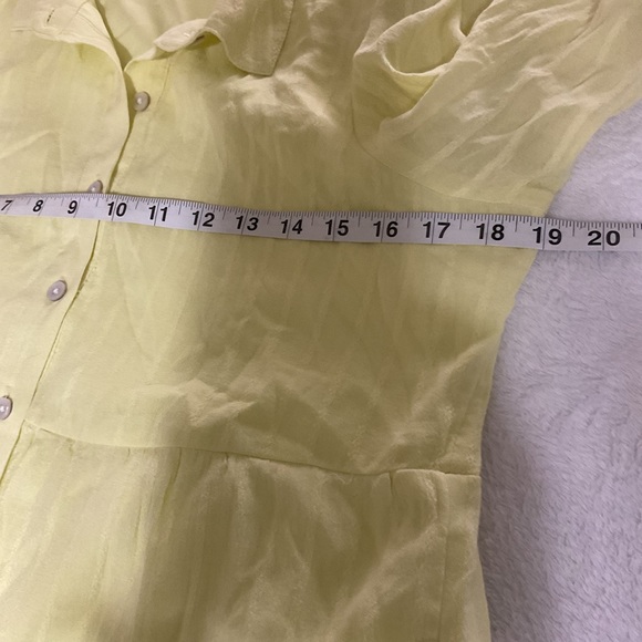 American Eagle Outfitters Yellow Long Sleeve Dress - Picture 11 of 12